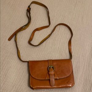 Patricia Nash Brown Leather Crossbody Bag